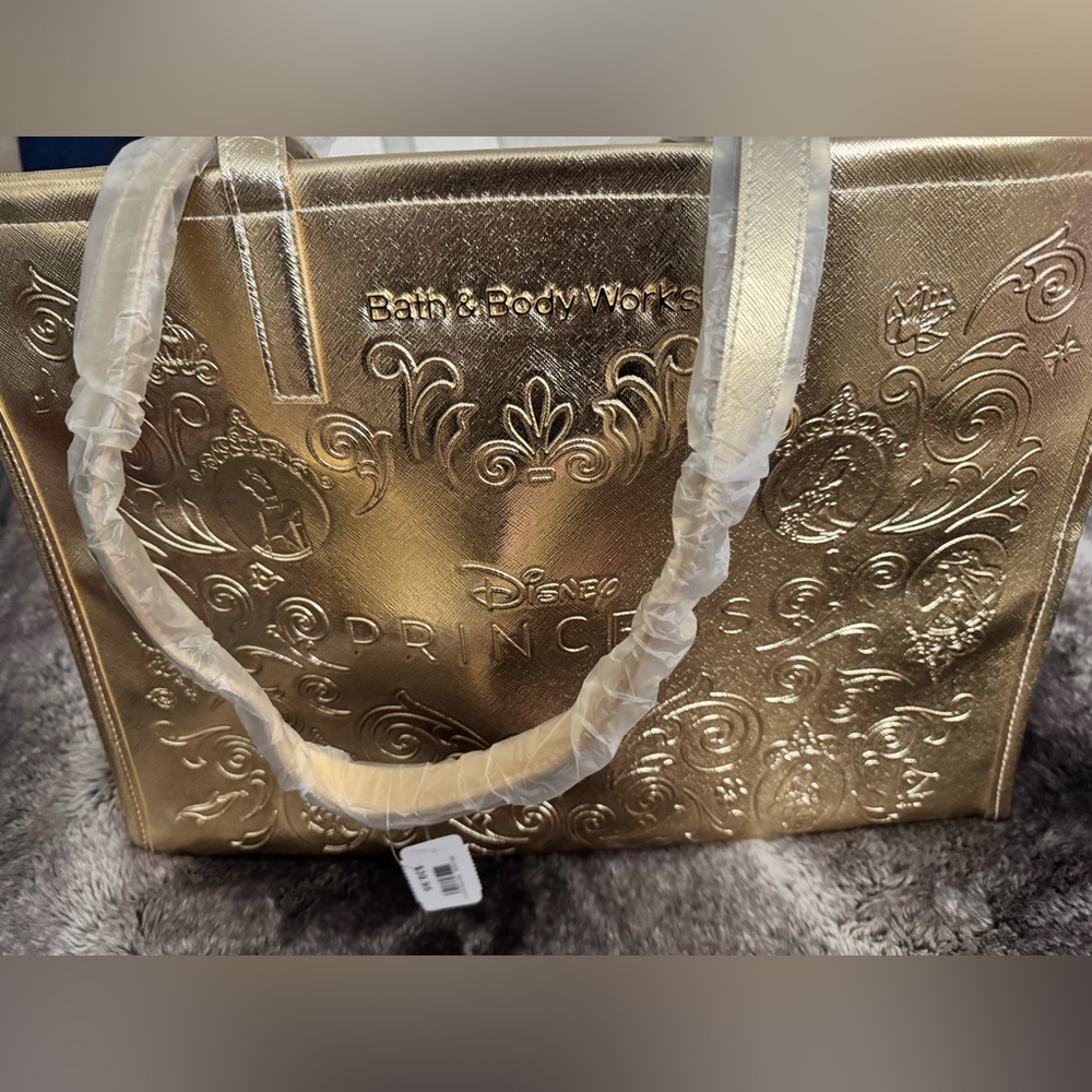Disney Princess Gold Tote Bag by Bath & Body Works